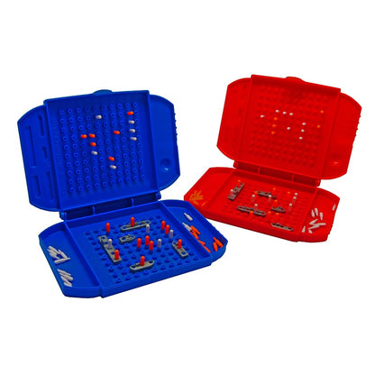 Play N Learn 707 Sea Battle Strategy Game | 2-Player Math Skills & Coordinates Game