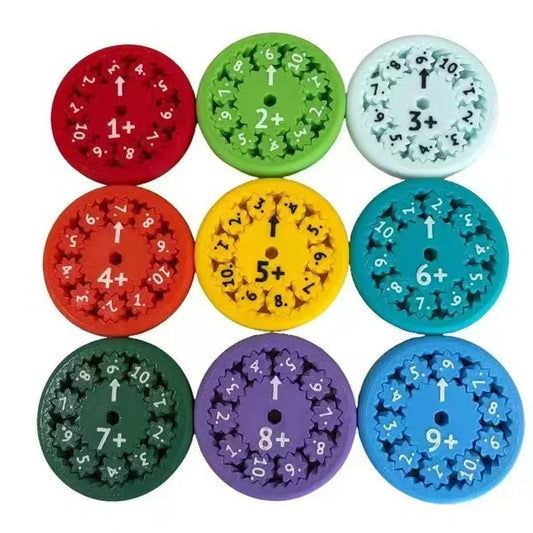 Fidget Spinner Addition and Subtraction Mathematics Game for Kids