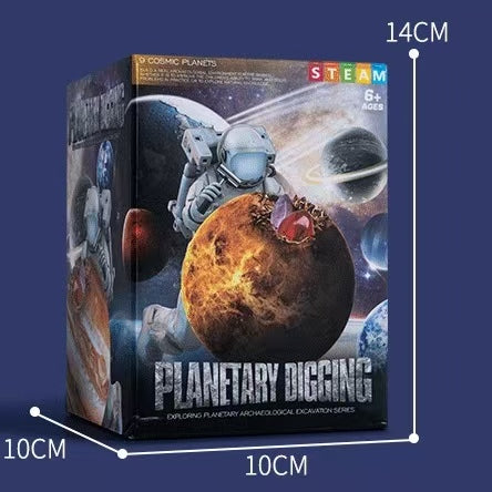 STEAM Planet Exploration and Excavation Crystal Gem Kit