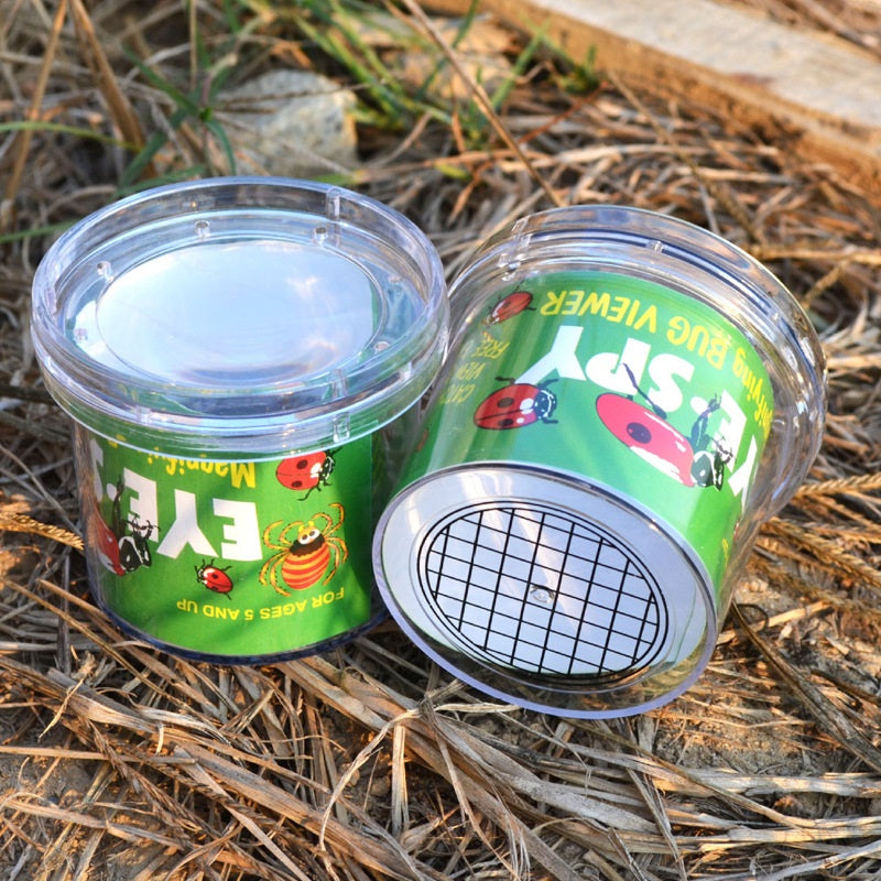 Educational Toy For Kids Magnifying Bug Jar Viewer Play and Learn Party Gift