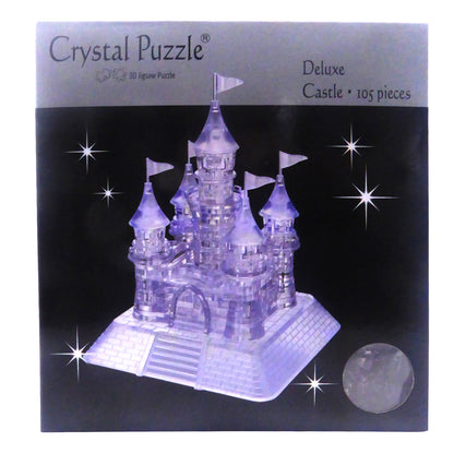 Play N Learn 3D Crystal Puzzle Castle | Deluxe Jigsaw Brain Teaser & Display Centrepiece