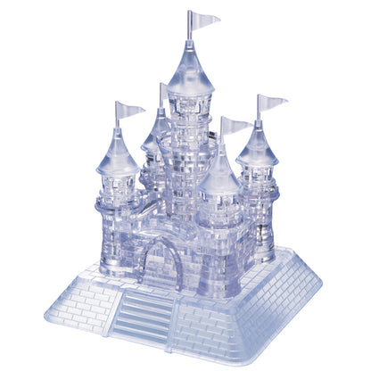 Play N Learn 3D Crystal Puzzle Castle | Deluxe Jigsaw Brain Teaser & Display Centrepiece