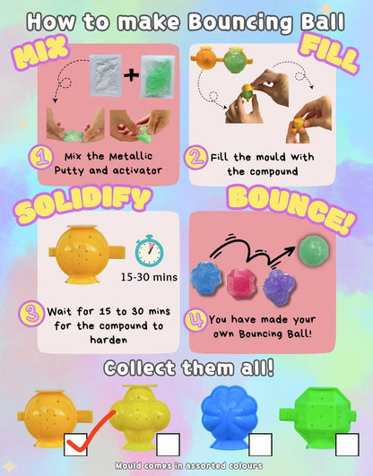 Play N Learn Create & Make Your Own Bouncing Ball Kit | DIY STEAM Activity