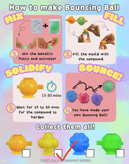 Play N Learn Create & Make Your Own Bouncing Ball Kit | DIY STEAM Activity