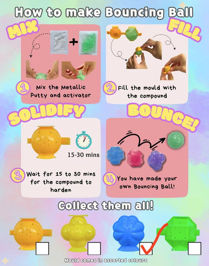 Play N Learn Create & Make Your Own Bouncing Ball Kit | DIY STEAM Activity