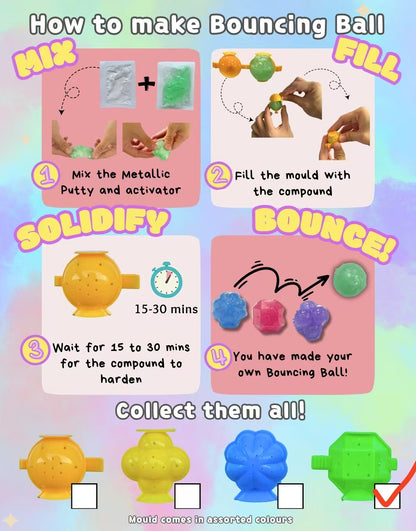 Play N Learn Create & Make Your Own Bouncing Ball Kit | DIY STEAM Activity
