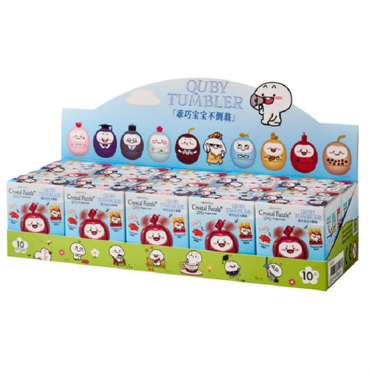 3D Crystal Jigsaw Puzzle Character Quby Tumbler Blind Box One Piece