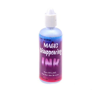 Play N Learn Magic Disappearing Invisible Ink Prank Toy | Party Gift Set (4 Bottles)