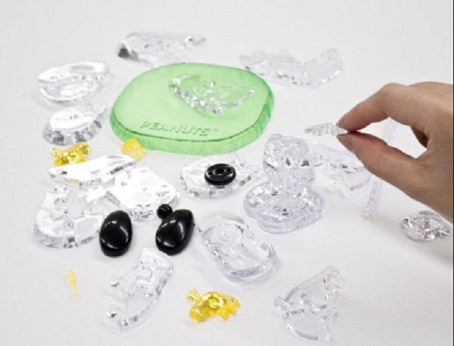 Jigsaw Puzzle Play N Learn 3D Crystal Puzzle Snoopy & Woodstock