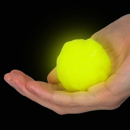 Play N Learn Magical Clay Glow In The Dark Putty Yellow | Imaginative Party Gift