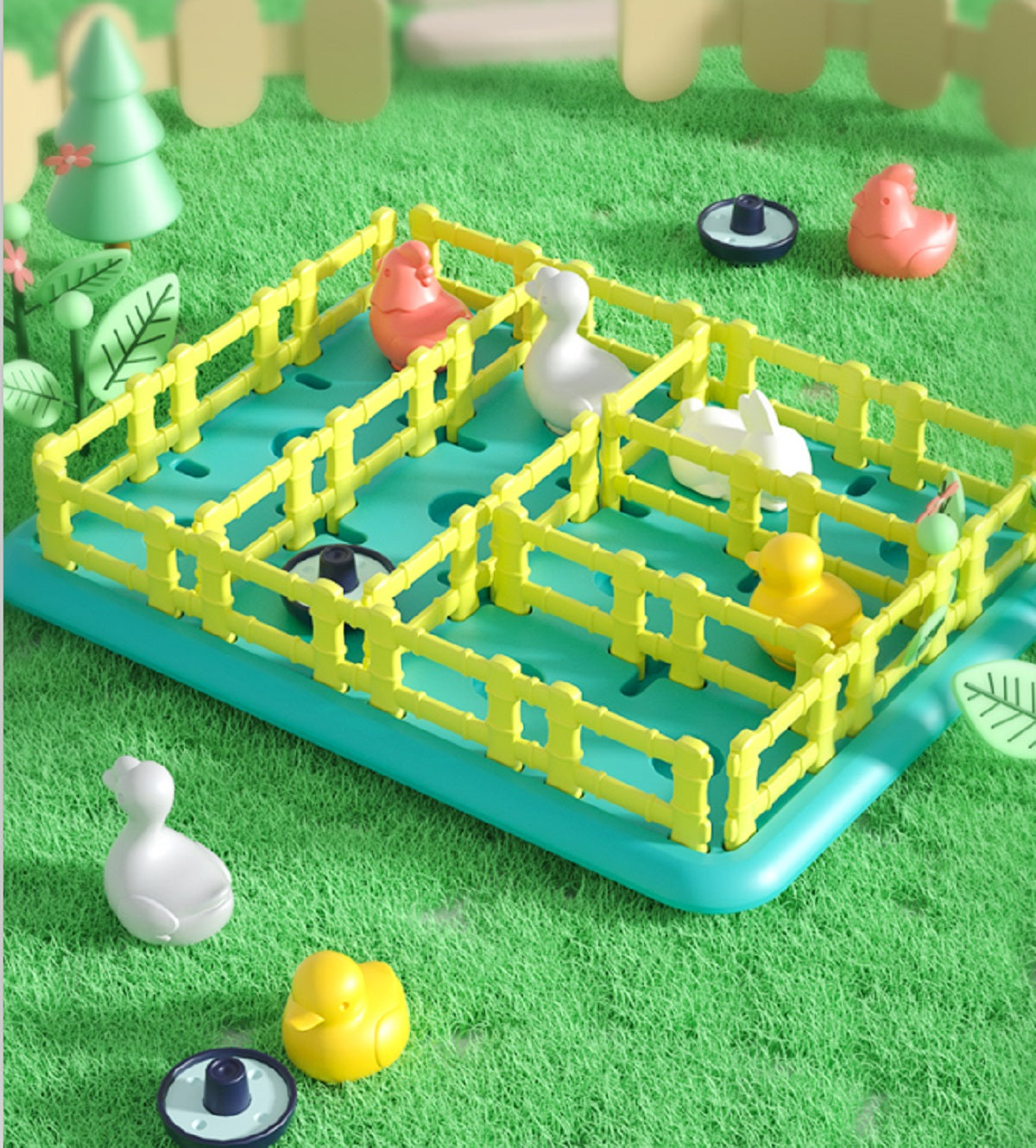 Puzzle Board Game Happy Farm for Kids