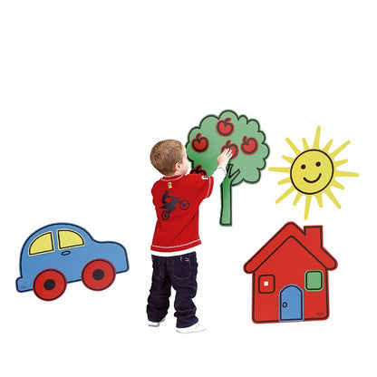 Play N Learn Shapes, Colours & Common Objects Poster | Preschool Learning Resource