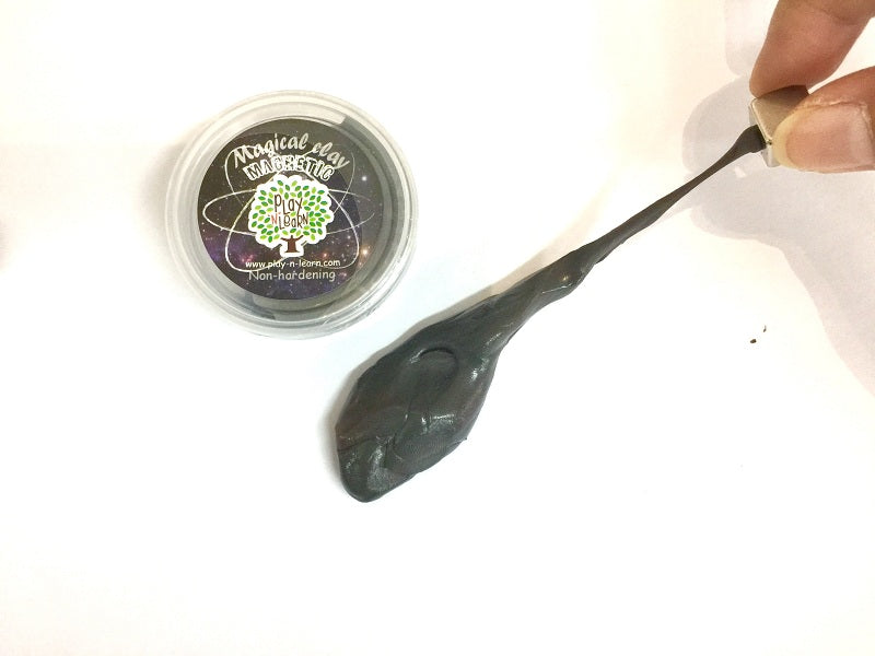 Putty Imaginative Play N Learn Party Gift Magical Clay Magnetic Silver