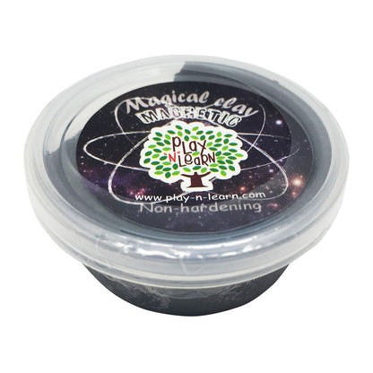 Play N Learn Magical Clay Magnetic Putty Silver | Imaginative Party Gift