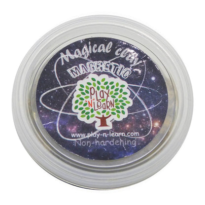 Play N Learn Magical Magnetic Clay | Gold Sensory Putty with Neodymium Magnet
