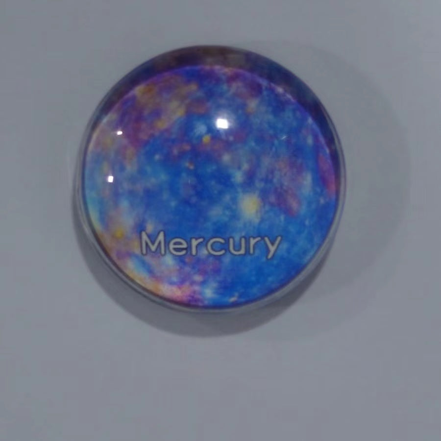 Solar System Fridge Magnets 9 planets with Sun