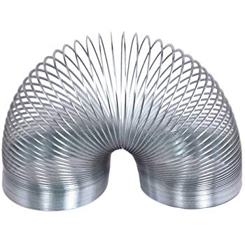 Play N Learn Metal Slinky | Classic Gravity & Motion Science Toy