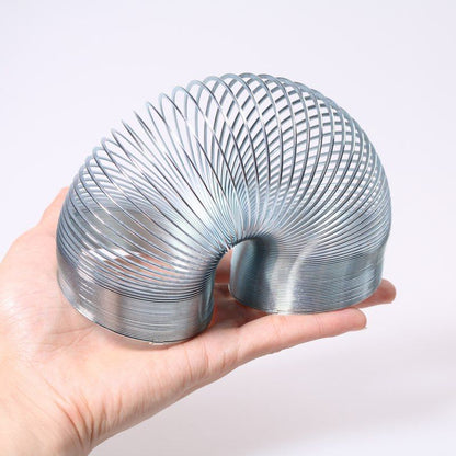 Play N Learn Metal Slinky | Classic Gravity & Motion Science Toy