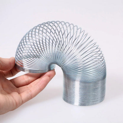 Play N Learn Metal Slinky | Classic Gravity & Motion Science Toy