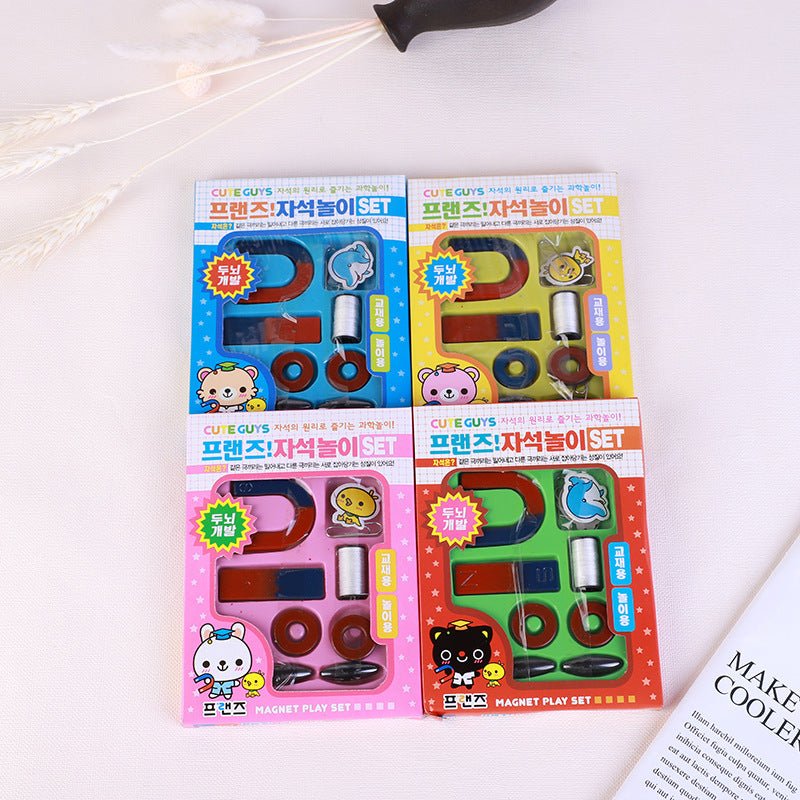 Science Educational Toy For Kids Play N Learn Party Gift Mini Magnet Set Random Colour