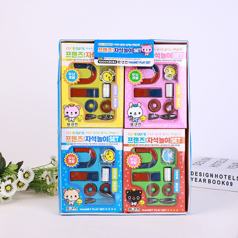 Science Educational Toy For Kids Play N Learn Party Gift Mini Magnet Set Random Colour