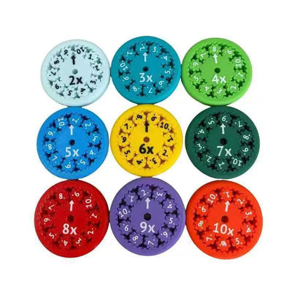 Play N Learn Fidget Spinner Multiplication & Division Game | Math Toy for Kids