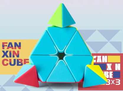 Play N Learn Rubik Triangle Pyraminx | IQ Brain Teaser for Kids & Adults