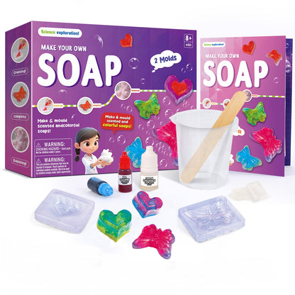 Play N Learn Science Explore Soap Making Kit for Kids | Fun STEAM Chemistry Experiment