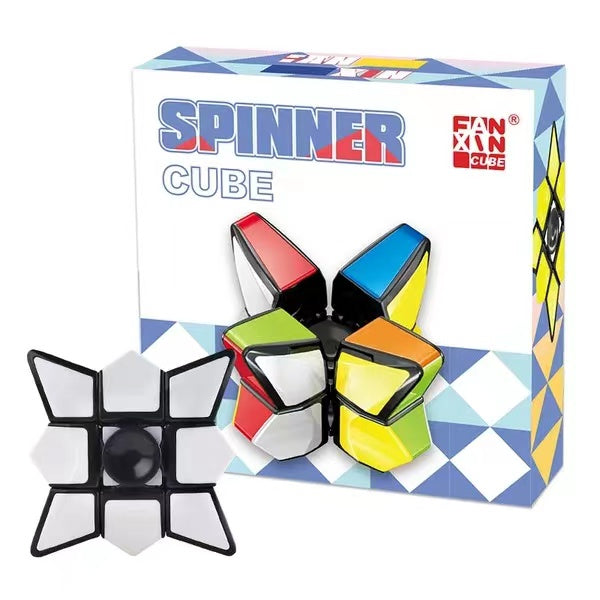 Developmental Toy For Kids Play N Learn Party Gift IQ Rubik Fidget Spinner