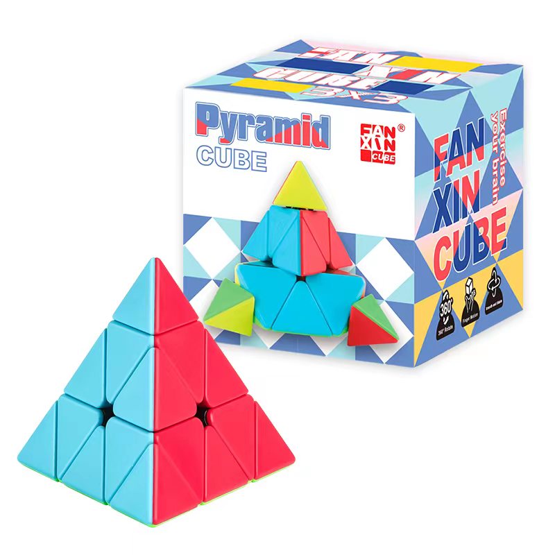 Rubic Riangle Play N Learn Rubik Triangle Pyraminx | IQ Brain Teaser for Kids & Adul ...