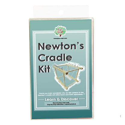 Play N Learn Newton's Cradle Kit | STEM Physics Experiment for Kids