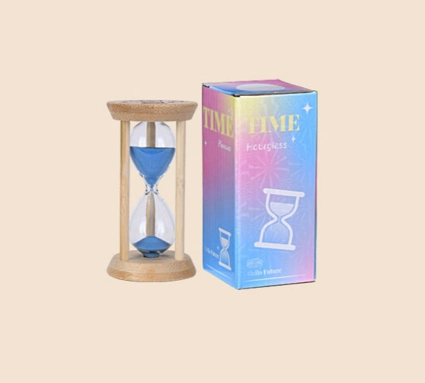 Glow in the Dark Hourglass Display Gift Random Colour