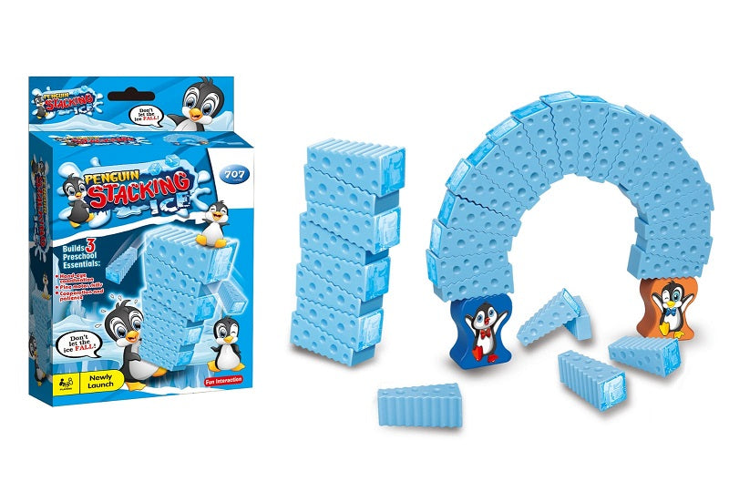 Board Game Play N Learn 707 Math Skills Penguin Stacking Game