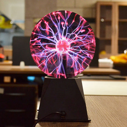 Play N Learn Plasma Ball with USB Power Interface | Interactive Lightning Science Lamp