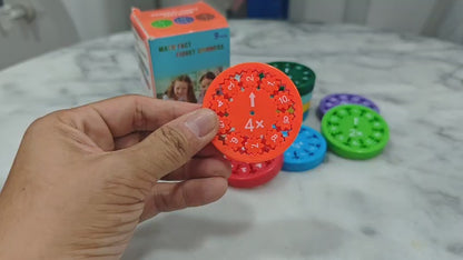 Play N Learn Fidget Spinner Multiplication & Division Game | Math Toy for Kids