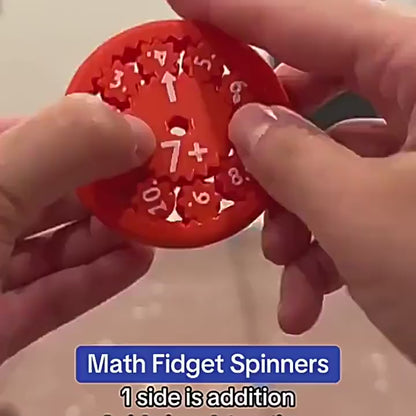 Play N Learn Fidget Spinner Addition & Subtraction Game | Math Toy for Kids