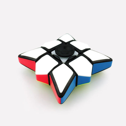 Play N Learn IQ Rubik Fidget Spinner | 2-in-1 Puzzle & Party Gift
