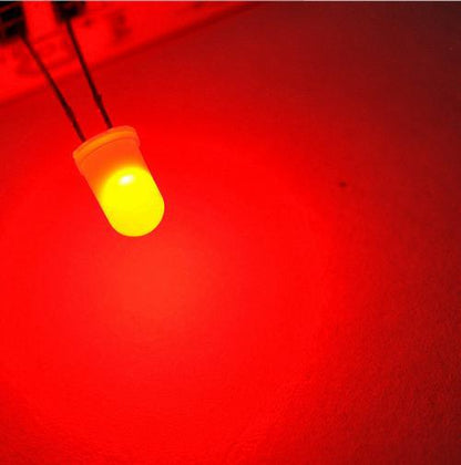Play N Learn LED Light Bulb 5mm Red | Science Experiment Component Teaching Resource (20 Pieces)