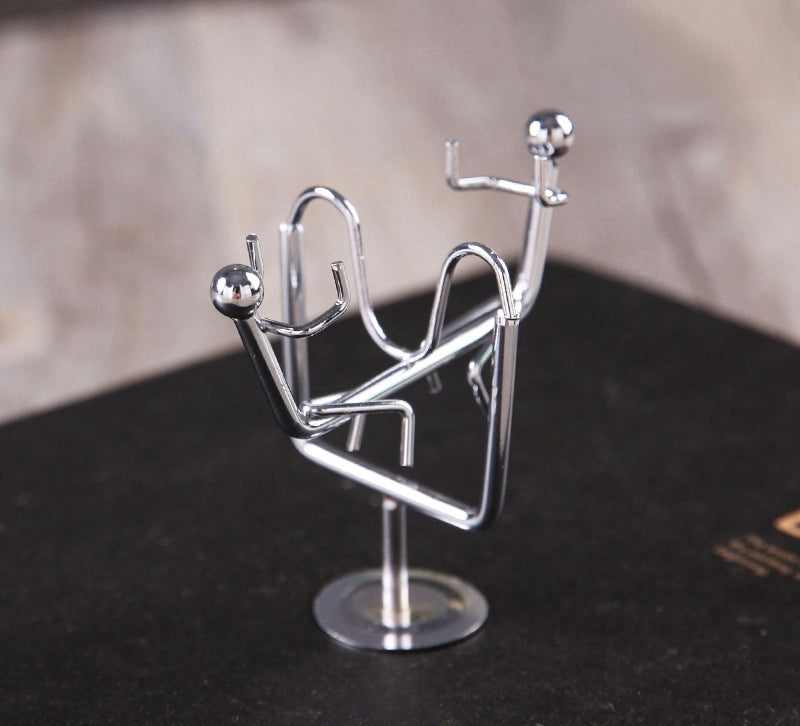 Mini Metal Kinetic Desktop Balancing Toy