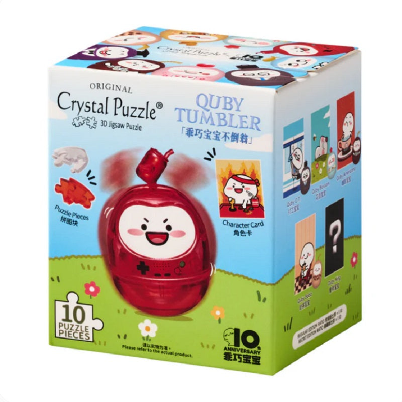 3D Crystal Jigsaw Puzzle Character Quby Tumbler Blind Box One Piece