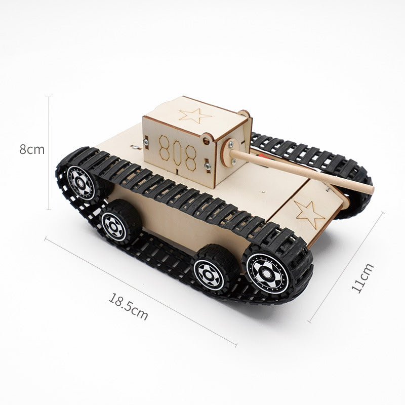 STEM Discover and Assemble Battery Operated Military Tank