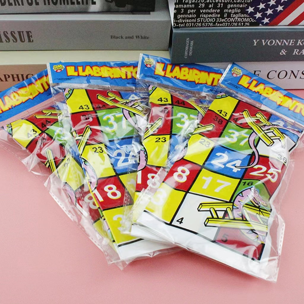 Board Game Snake and Ladder Party Gift Toy (10 packs)