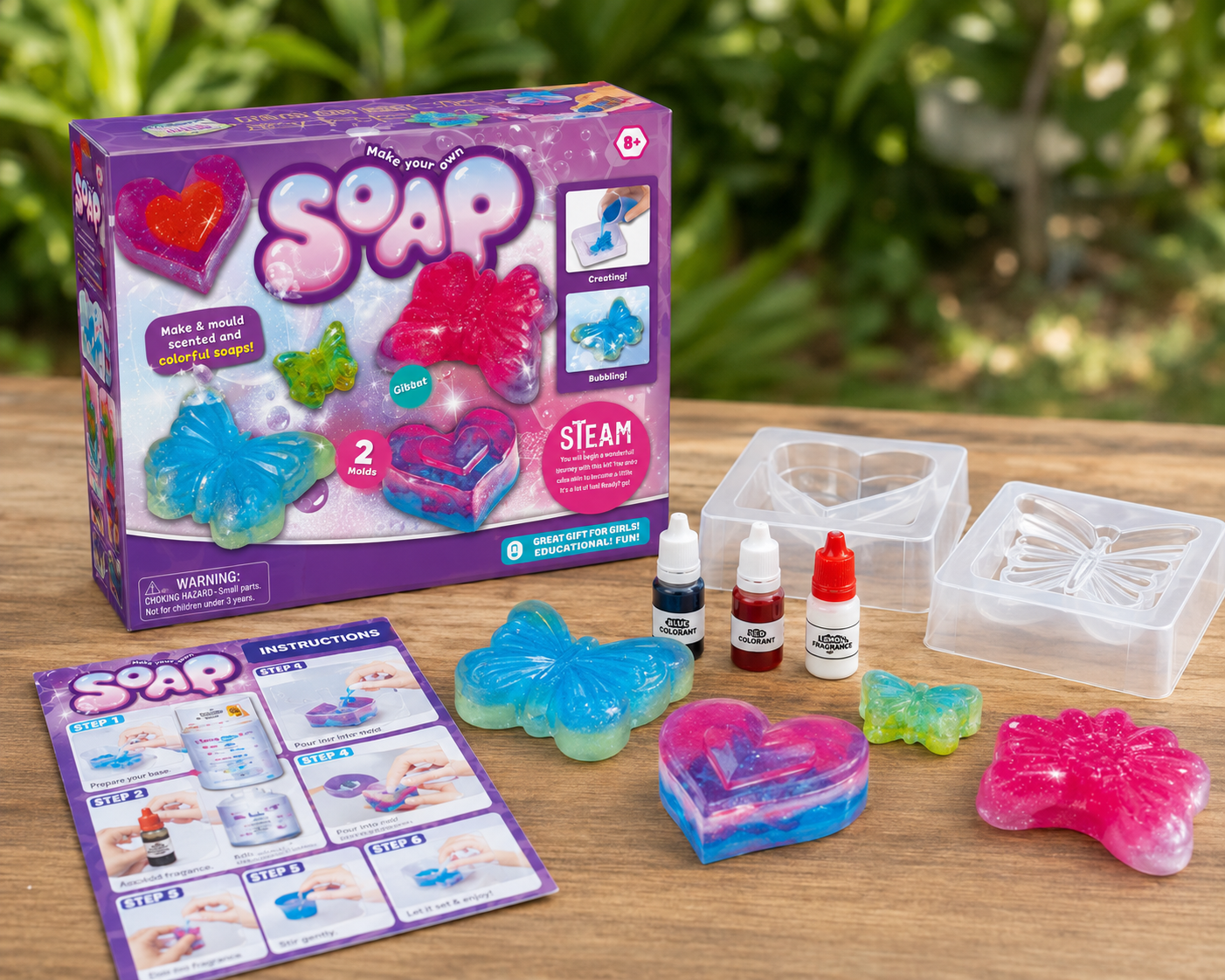 Play N Learn Science Explore Soap Making Kit for Kids | Fun STEAM Chemistry Experiment