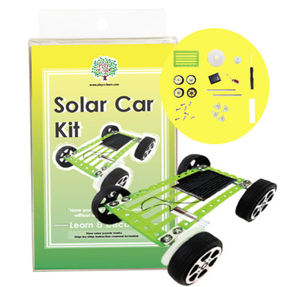 Play N Learn Solar Car Kit | STEM Renewable Energy Experiment