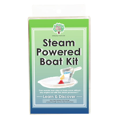 Play N Learn Steam Powered Boat Kit | STEM Heat Energy Science Experiment