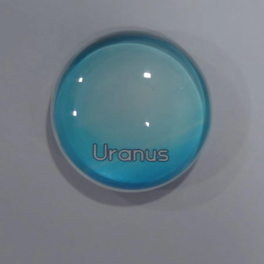 Solar System Fridge Magnets 9 planets with Sun