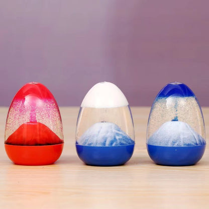 Play N Learn Bubbly Volcano Eruption Lava Liquid Motion Desk Toy | Paperweight & Stress Relief Gift