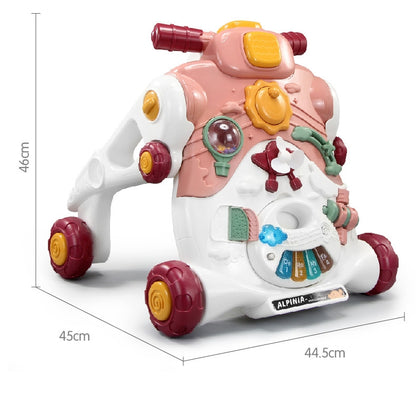 Play N Learn Baby Activity Walker | Multifunctional Push Walker with Music & Sensory Toys
