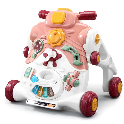 Play N Learn Baby Activity Walker | Multifunctional Push Walker with Music & Sensory Toys
