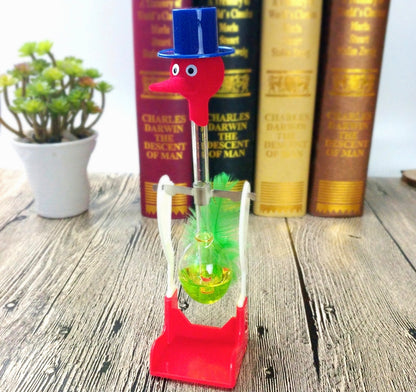 Play N Learn Funny Glass Drinking Bird | Retro Science Novelty & Party Gift Toy